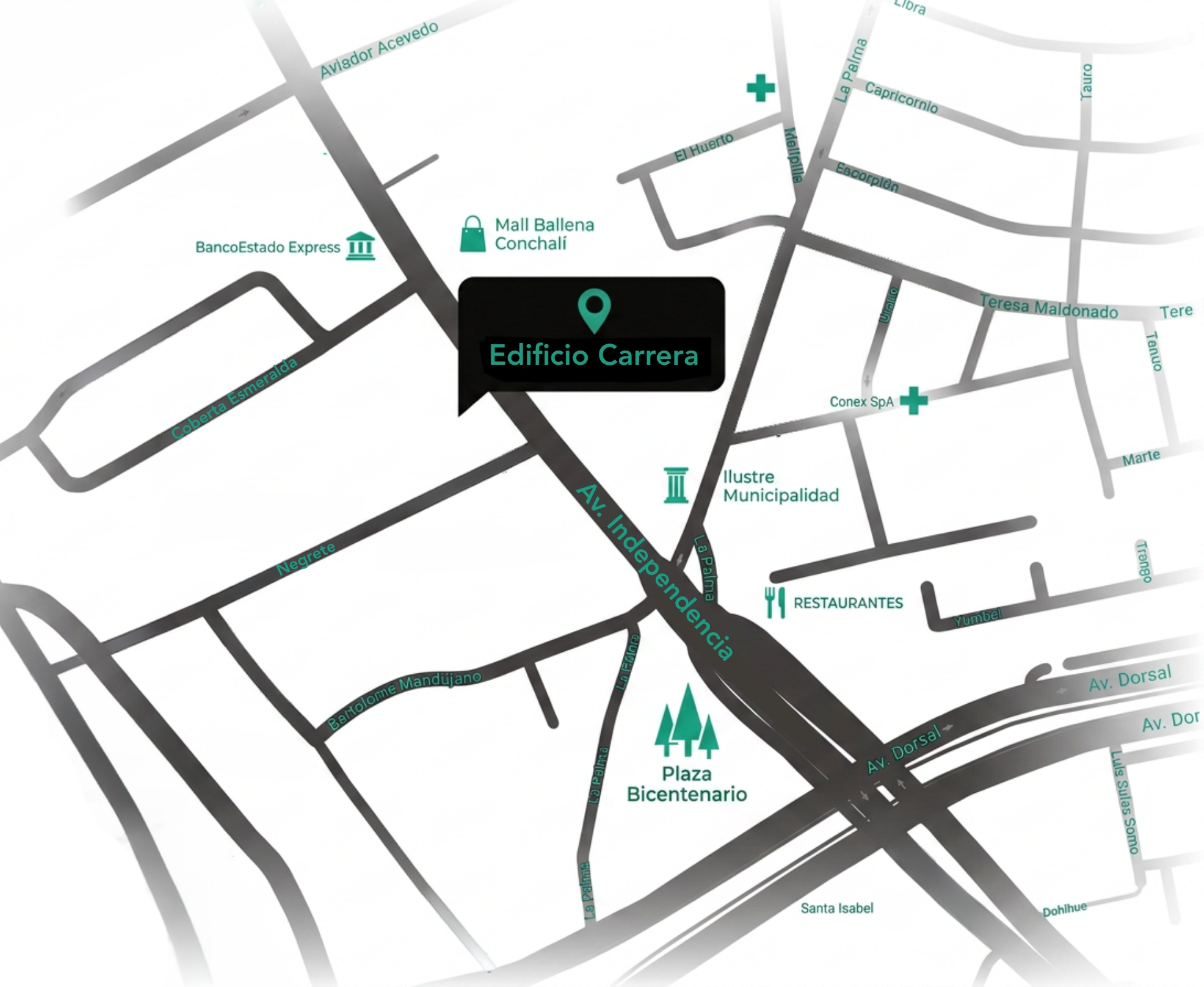 Mapa de ubicación - EDIFICIO CARRERA